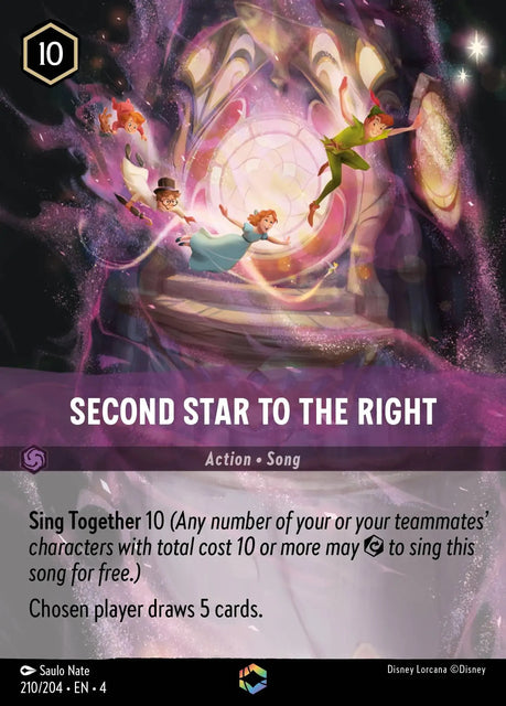 Second Star To The Right - 210/204 - Enchanted - Holo Foil