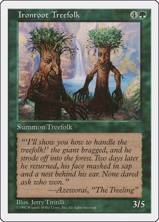 Ironroot Treefolk [5ED - N/A]