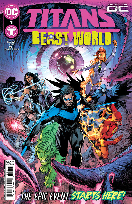 TITANS BEAST WORLD #1A (OF 6)