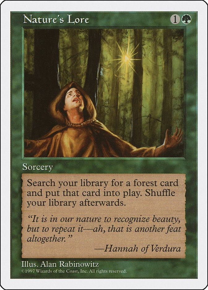 Nature's Lore [5ED - N/A]