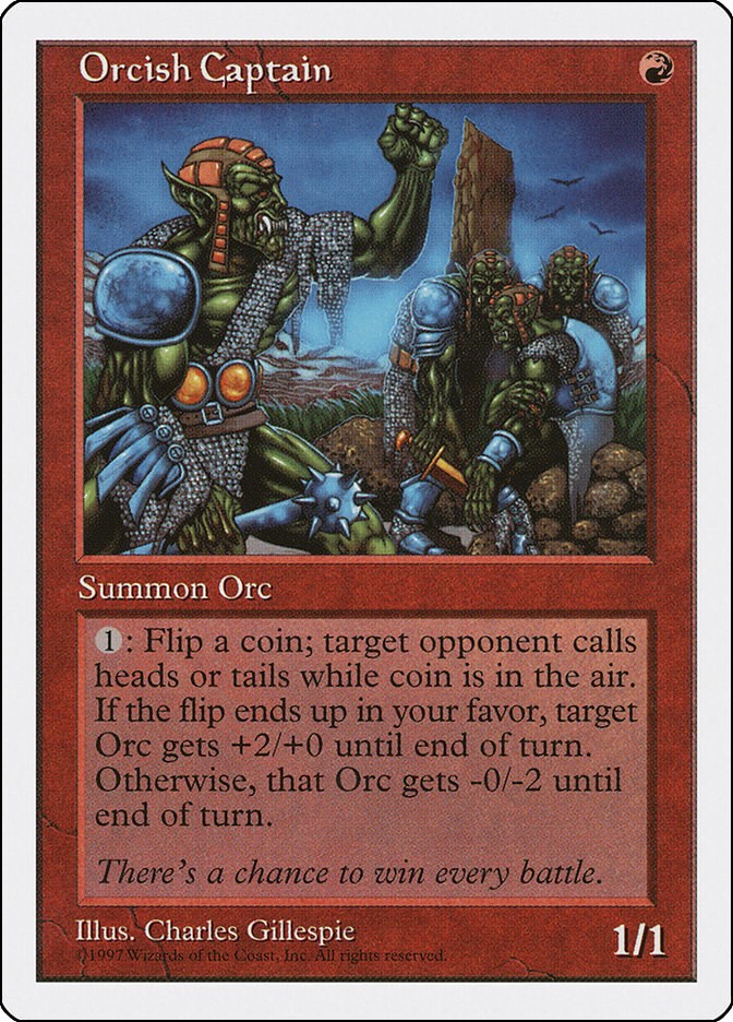 Orcish Captain [5ED - N/A]