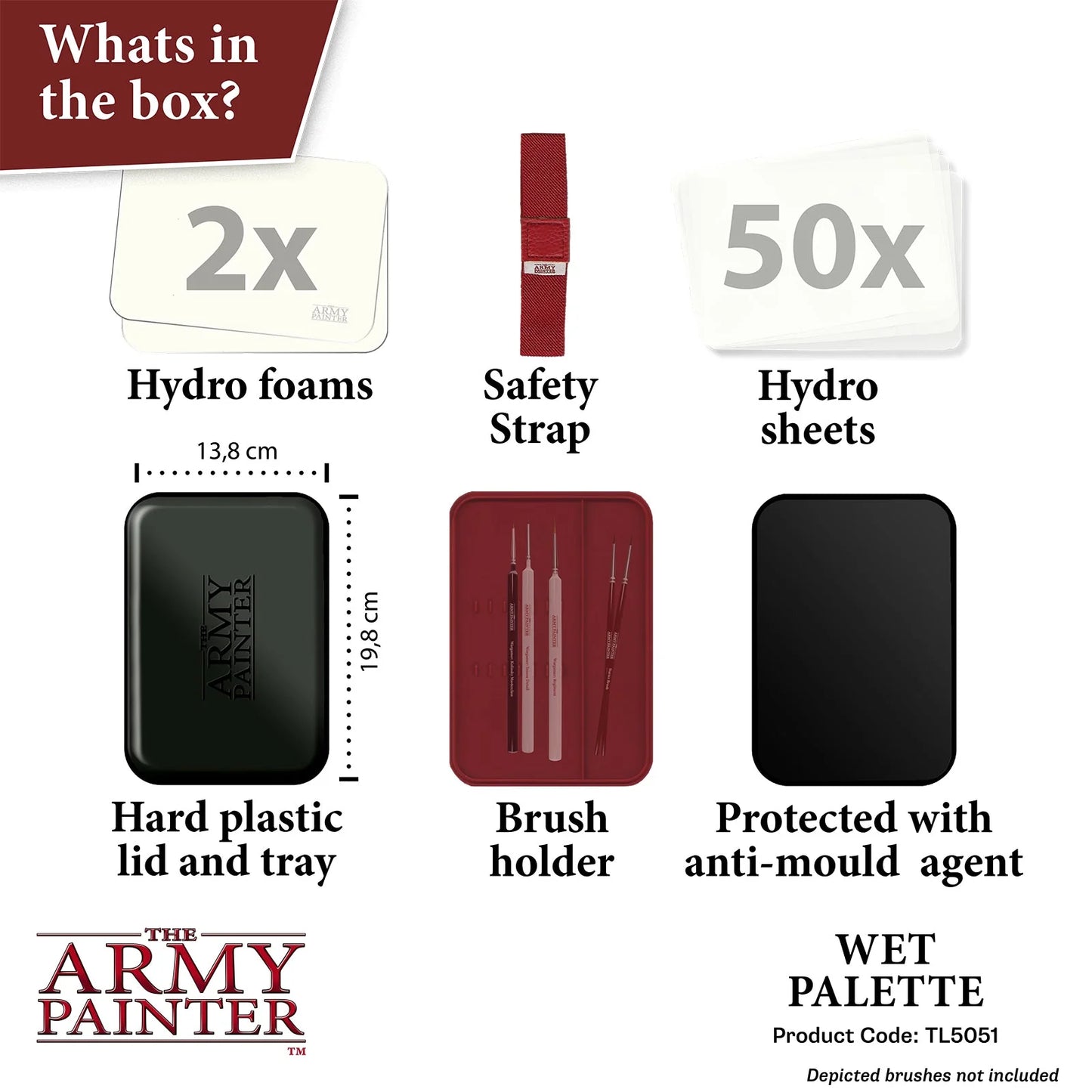 Army Painter: Wargamers Edition Wet Palette