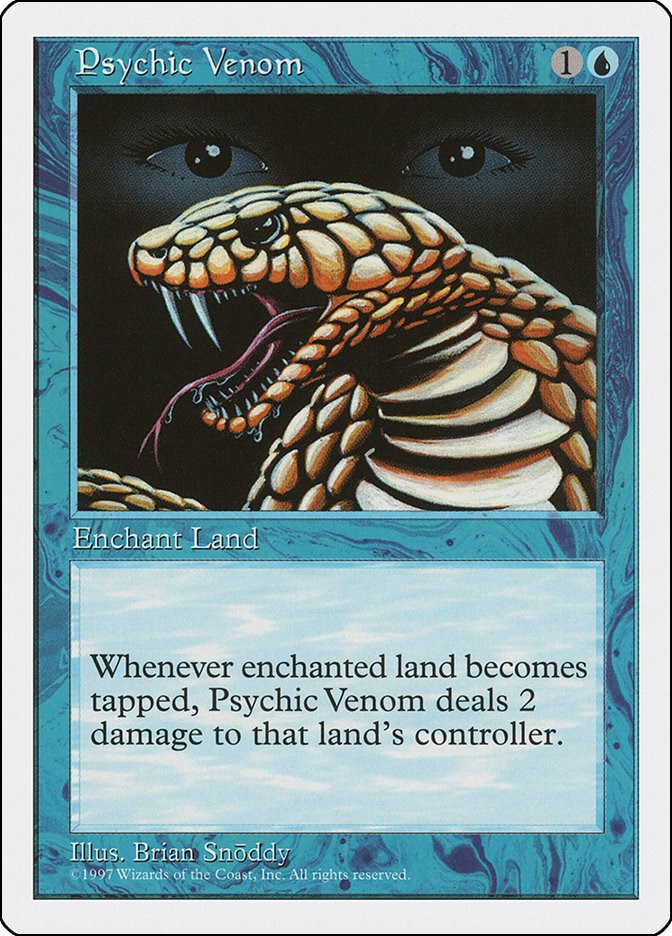Psychic Venom [5ED - N/A]