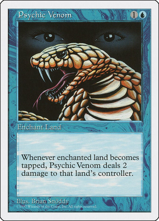 Psychic Venom [5ED - N/A]