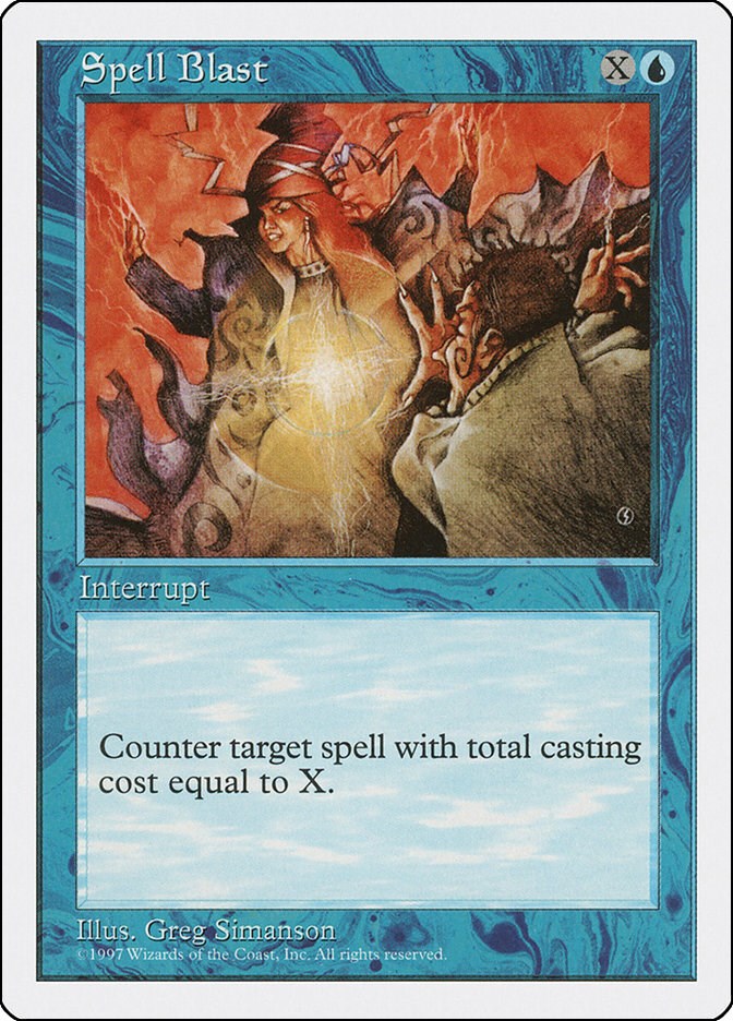 Spell Blast [5ED - N/A]