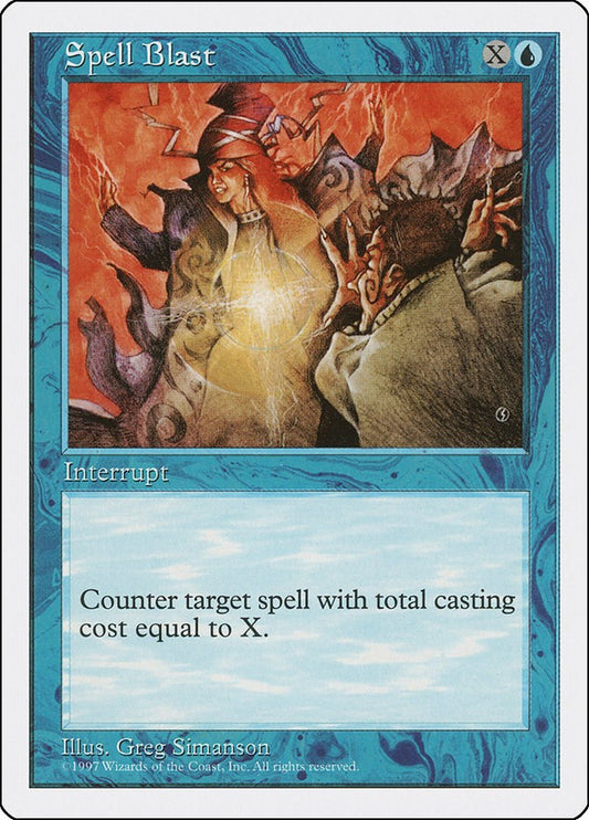 Spell Blast [5ED - N/A]