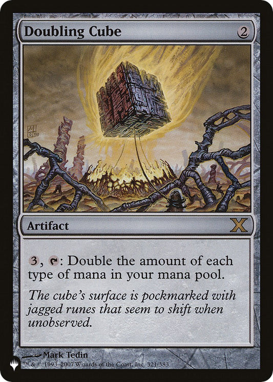 Doubling Cube [LIST - 321/383]