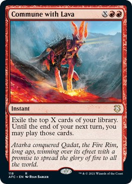 Commune with Lava [AFC - 118]