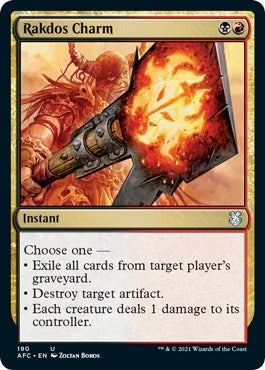 Rakdos Charm [AFC - 190]