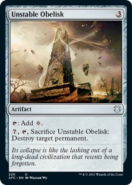 Unstable Obelisk [AFC - 220]