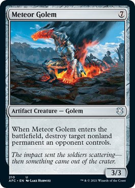 Meteor Golem [AFC - 210]