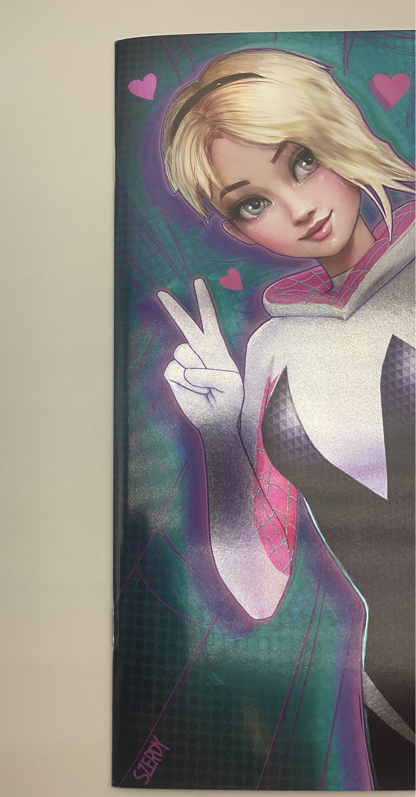 The Amazing Spider-Man #29 Unknown Comics Nathan Szerdy Foil Virgin Variant