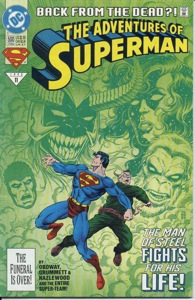 The Adventures of Superman #500 Direct Edition