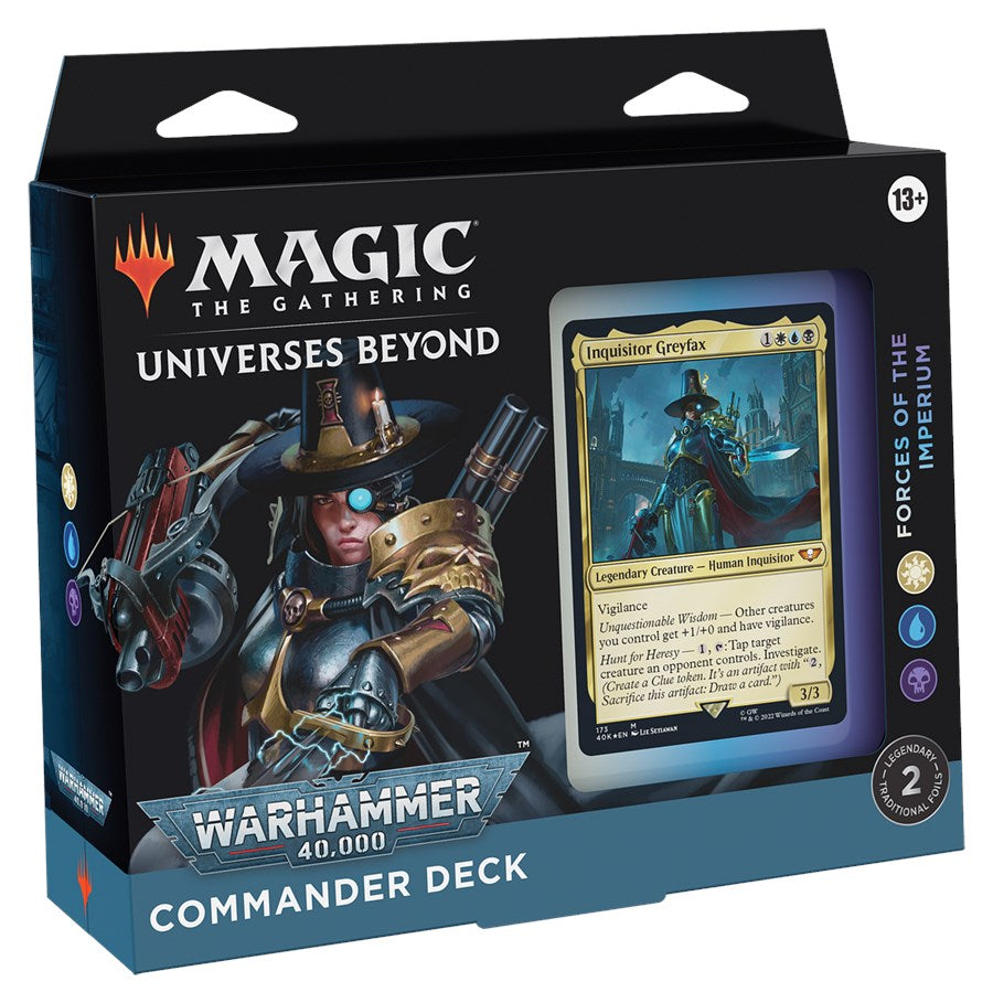 Universes Beyond: Warhammer 40,000 - Forces of the Imperium Commander Deck [40K - N/A]