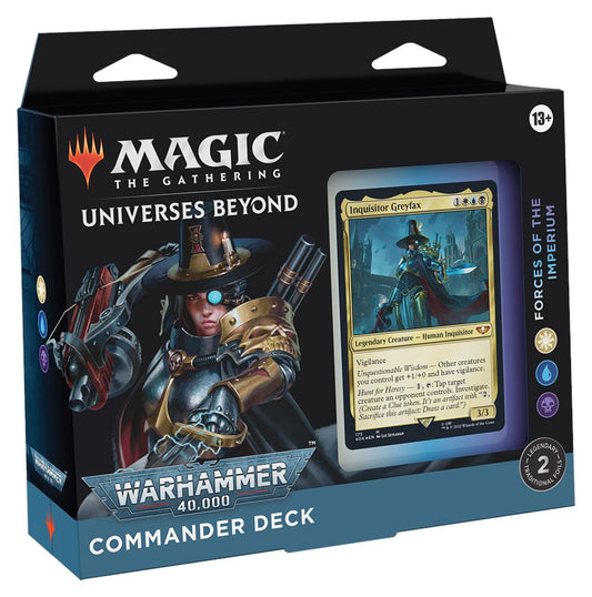 Universes Beyond: Warhammer 40,000 - Forces of the Imperium Commander Deck [40K - N/A]