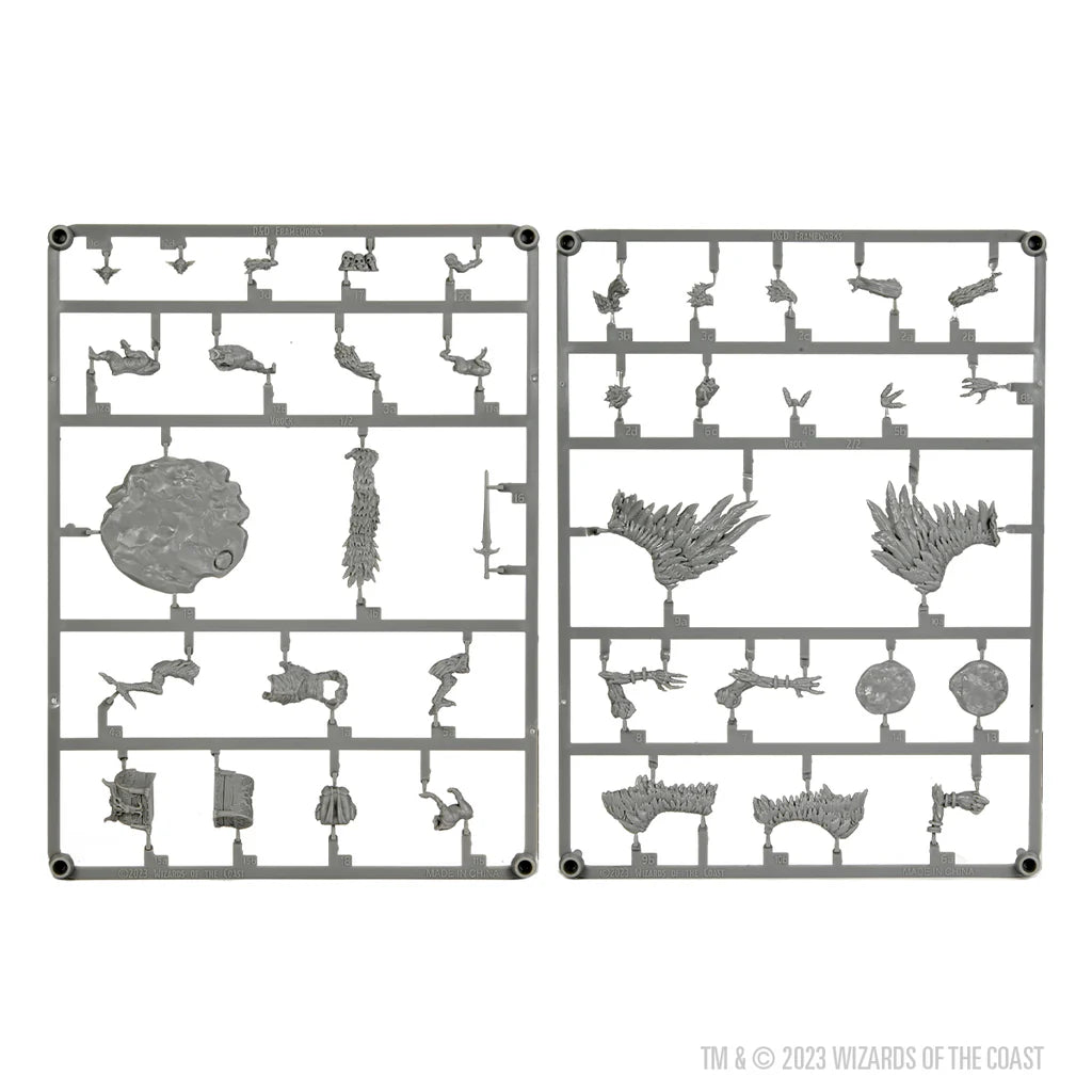 D&D Frameworks: Vrock - Unpainted and Unassembled