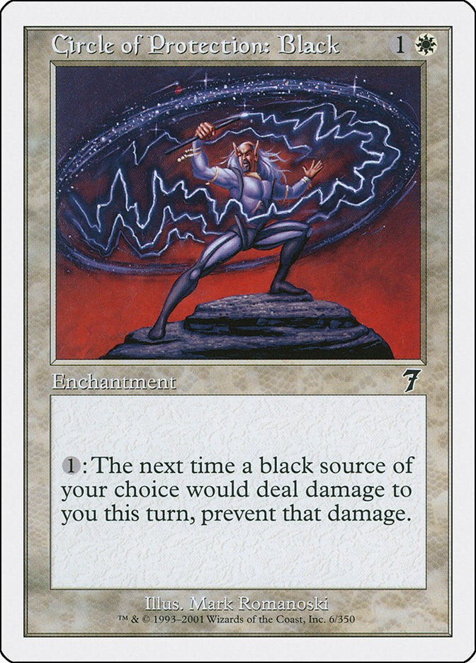 Circle of Protection: Black [7ED - 6]