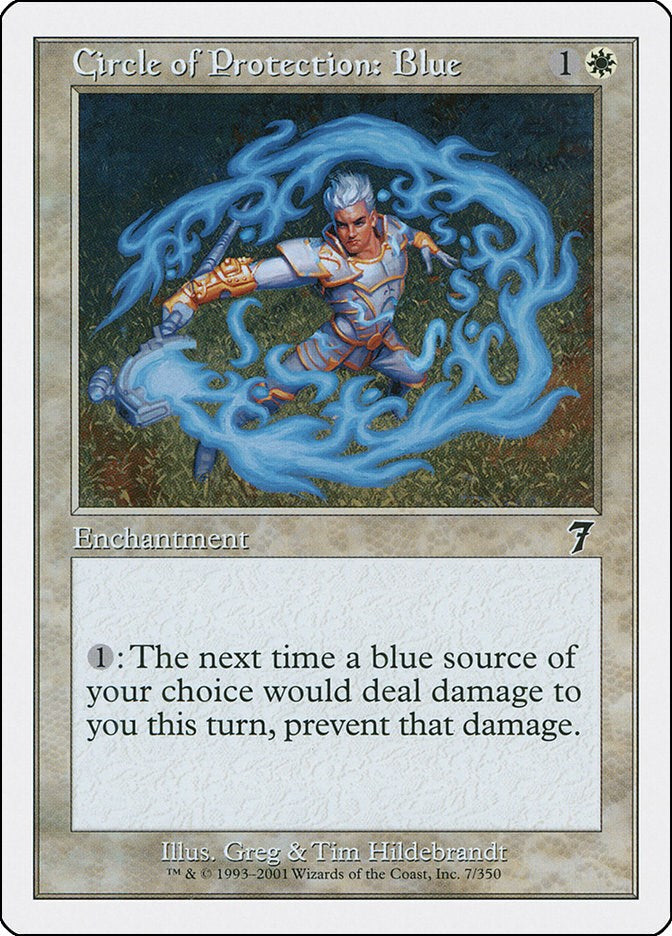 Circle of Protection: Blue [7ED - 7]
