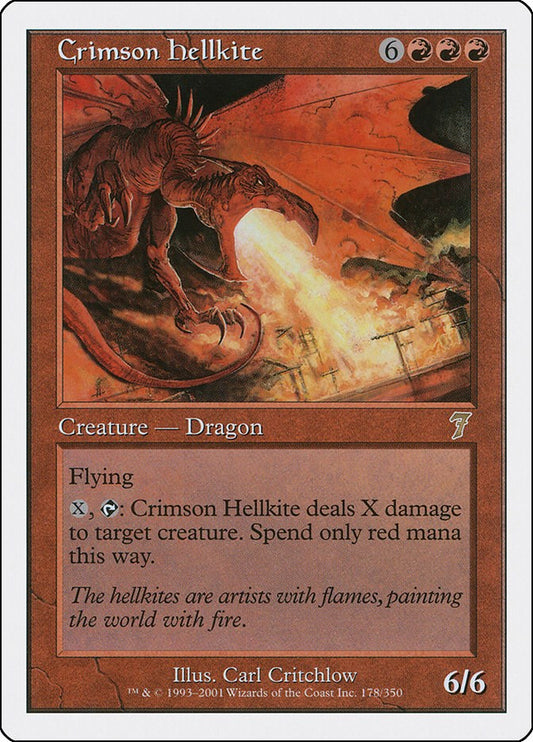 Crimson Hellkite [7ED - 178]