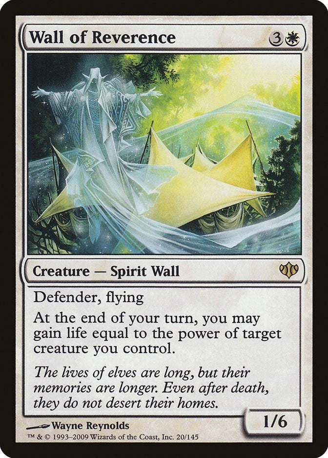 Wall of Reverence [CON - 20]
