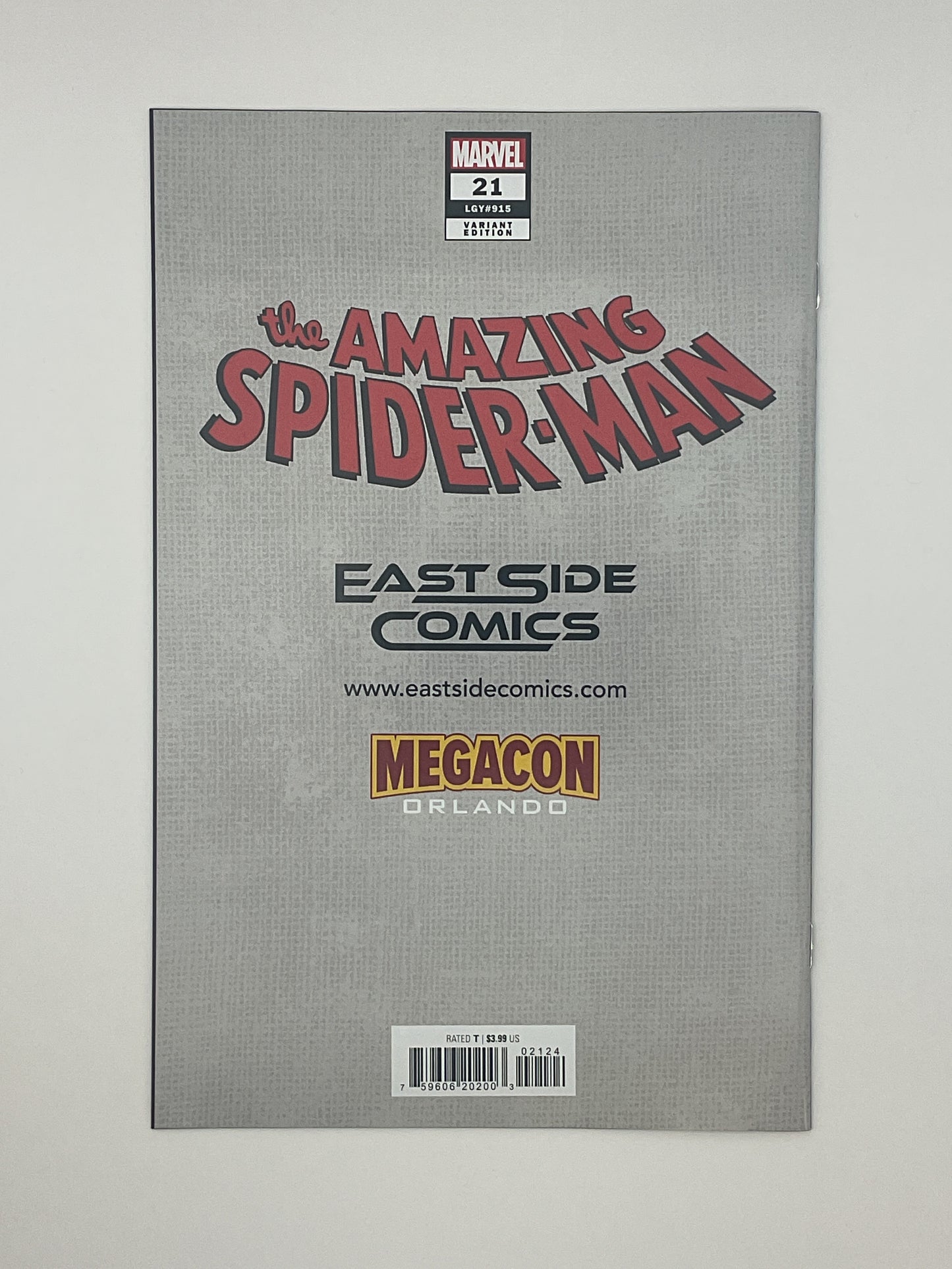 The Amazing Spider-Man #21 East Side Comics Megacon 2023 Giang Virgin Variant