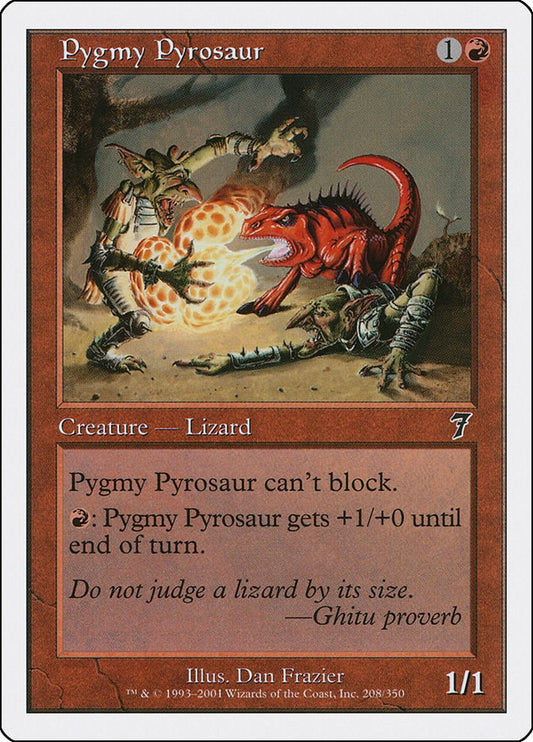 Pygmy Pyrosaur [7ED - 208]