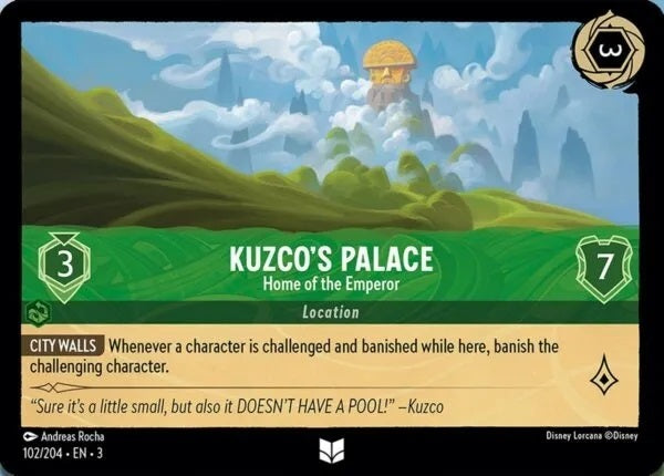 Kuzco's Palace - Home of the Emperor - 102/204 - Uncommon