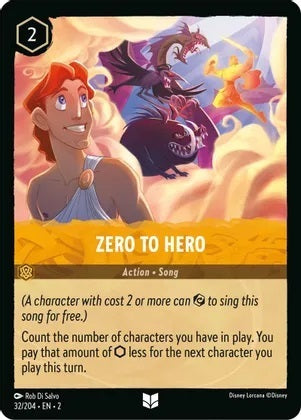 Zero To Hero - 32/204 - Uncommon - Cold Foil