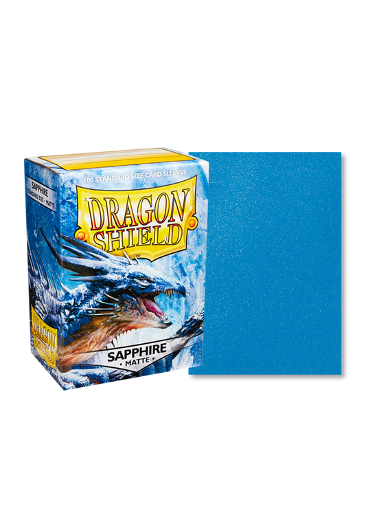 Dragon Shield Box of 100 in Matte Sapphire