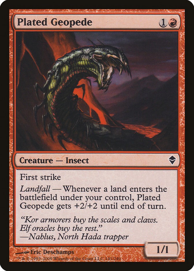 Plated Geopede [ZEN - 141]