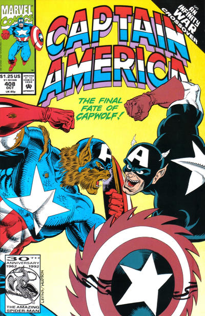 Captain America #408