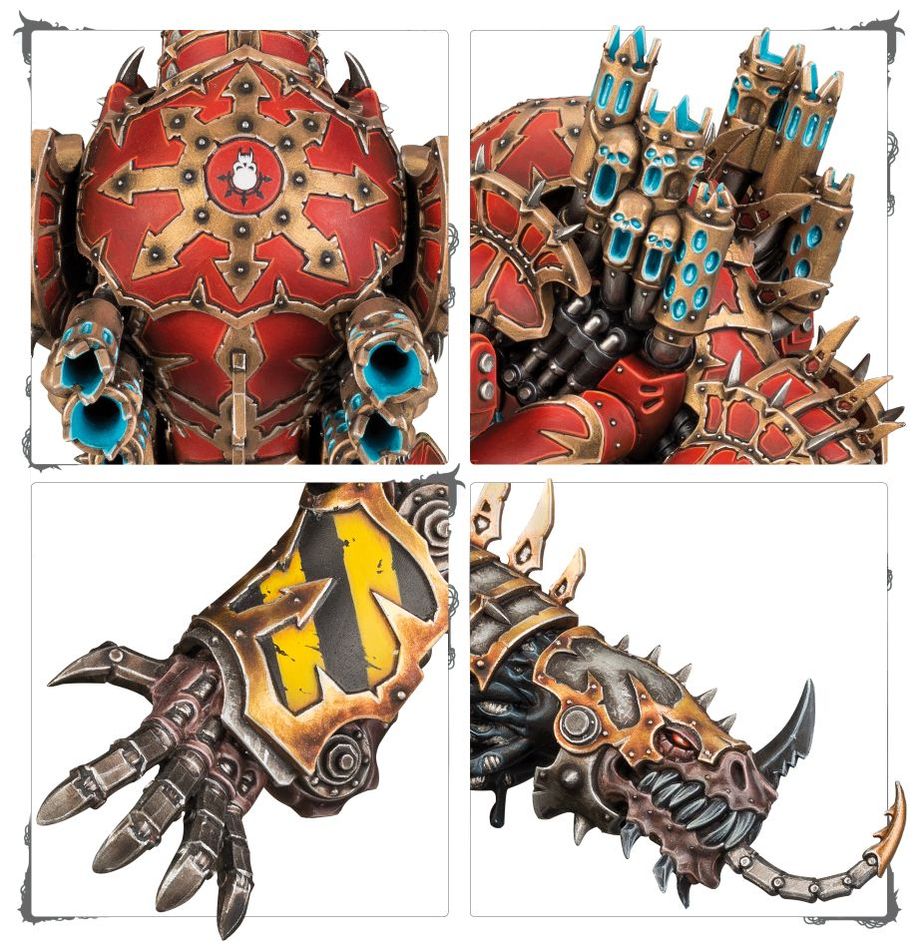 Chaos Space Marines: Forgefiend/ Maulerfiend