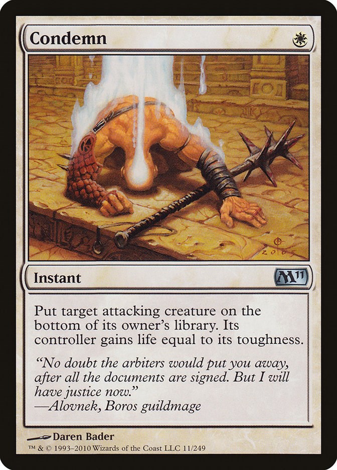 Condemn [M11 - 11]