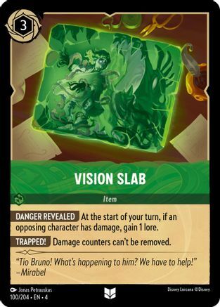 Vision Slab - 100/204 - Uncommon - Cold Foil