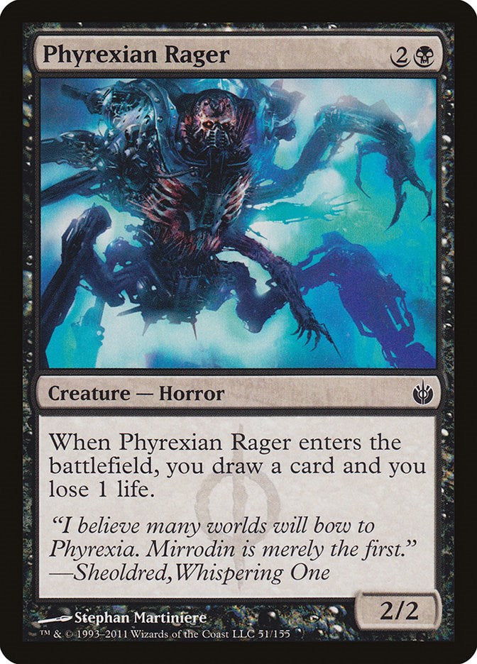 Phyrexian Rager [MBS - 51]