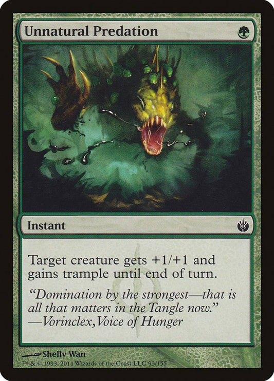 Unnatural Predation [MBS - 93]