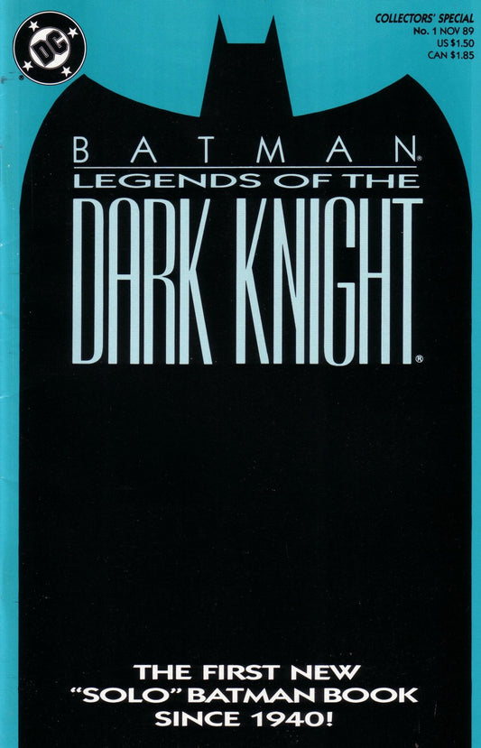 Batman: Legends of the Dark Knight #1 Blue Cover