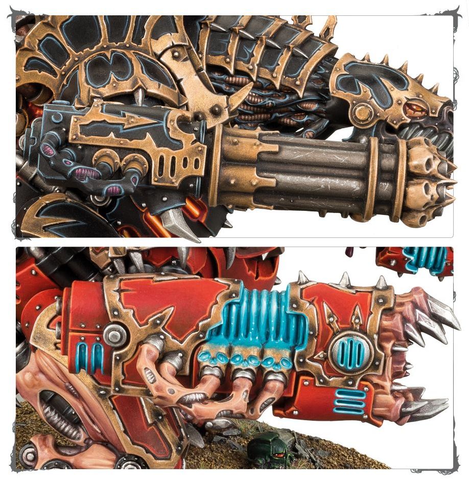 Chaos Space Marines: Forgefiend/ Maulerfiend