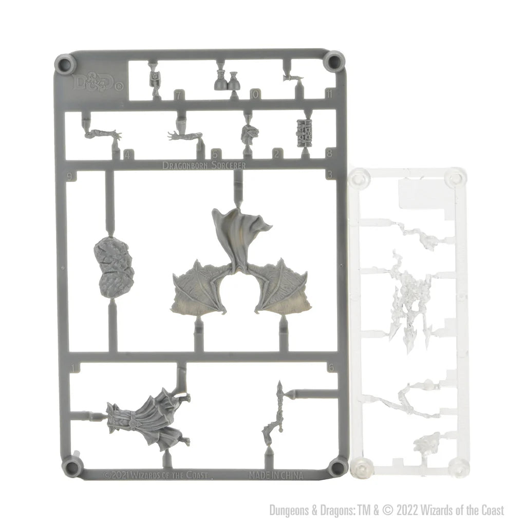 D&D Frameworks: Dragonborn Sorcerer - Unpainted and Unassembled