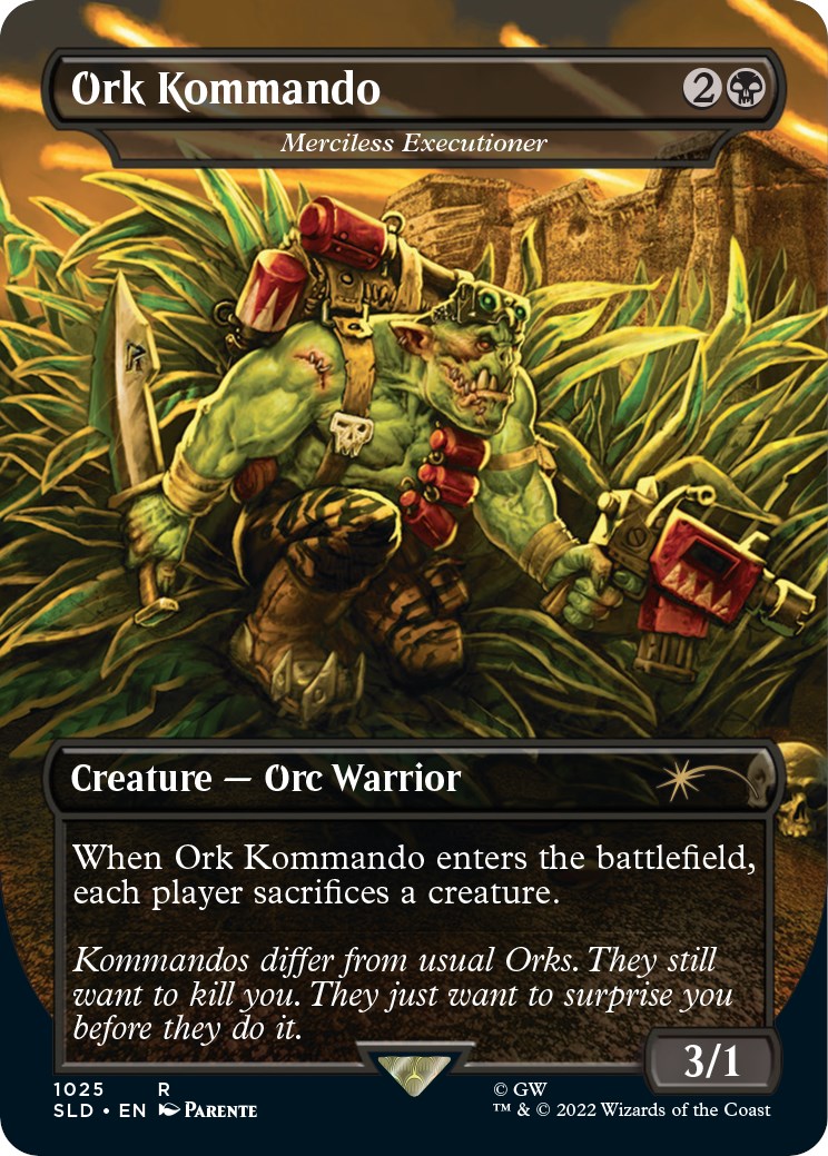 Ork Kommando - Merciless Executioner (Borderless) [SLD - 1025]