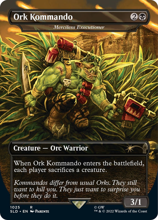Ork Kommando - Merciless Executioner (Borderless) [SLD - 1025]