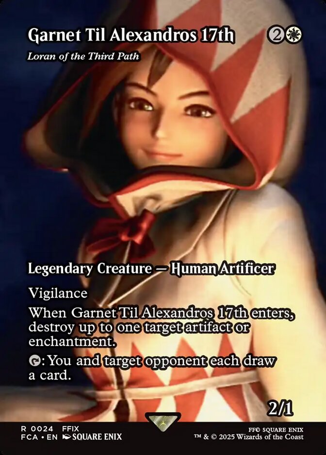 Garnet Til Alexandros 17th - Loran of the Third Path - Showcase