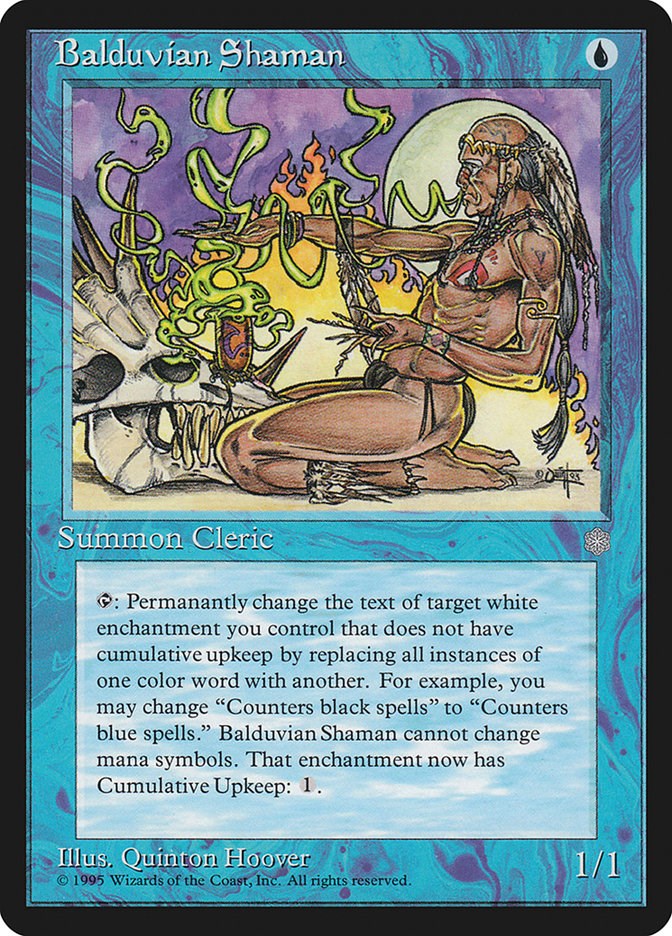 Balduvian Shaman [ICE - N/A]