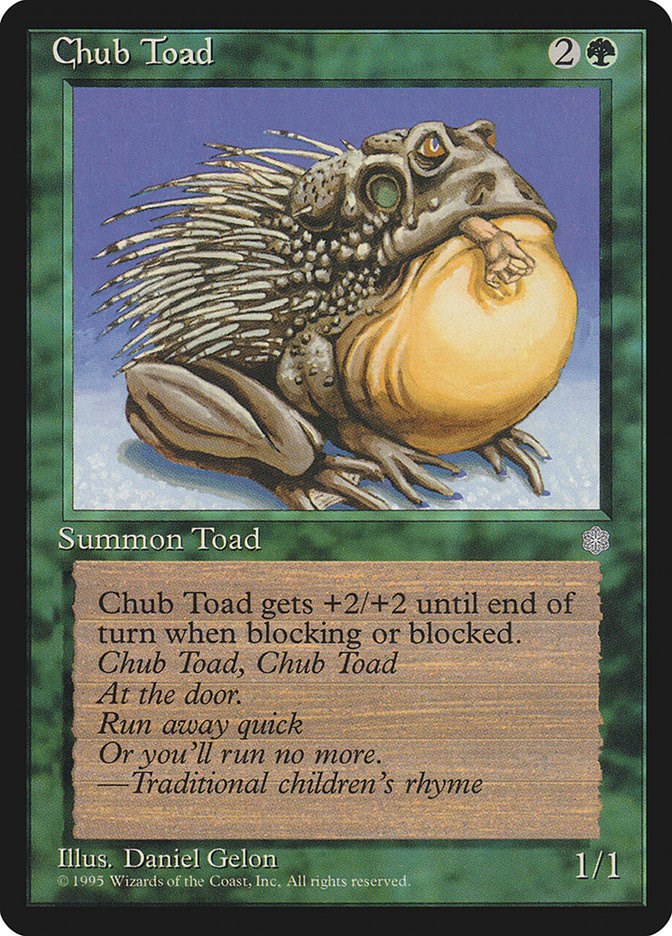 Chub Toad [ICE - N/A]