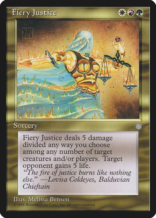 Fiery Justice [ICE - N/A]