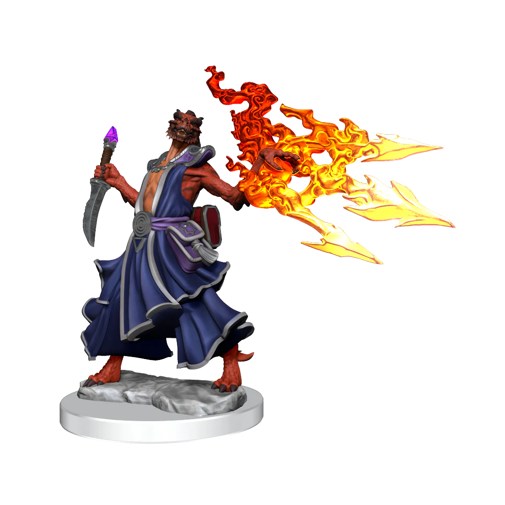D&D Frameworks: Dragonborn Sorcerer - Unpainted and Unassembled