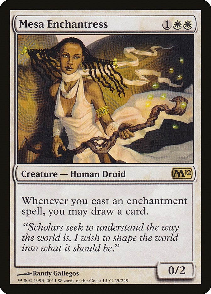 Mesa Enchantress [M12 - 25]