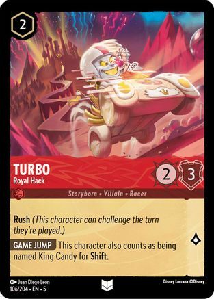 Turbo - Royal Hack - 106/204 - Uncommon - Cold Foil