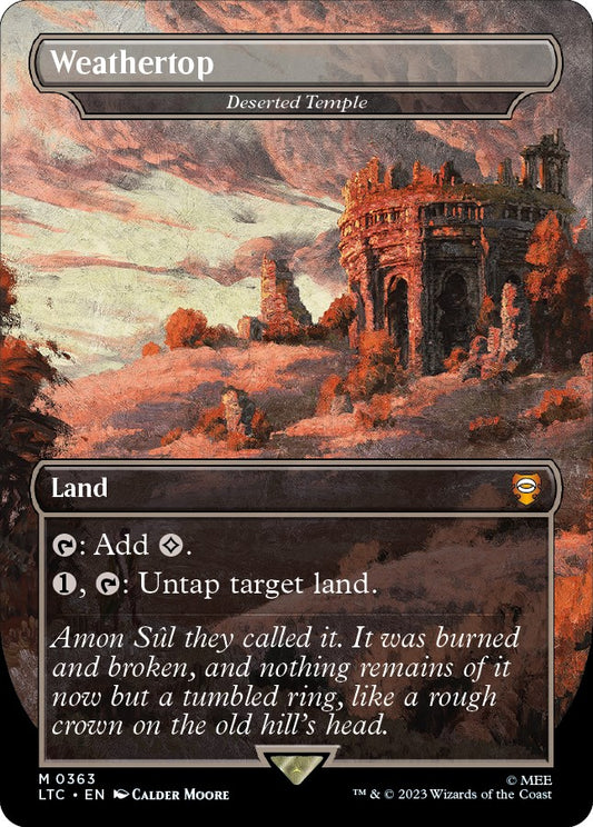 Weathertop - Deserted Temple