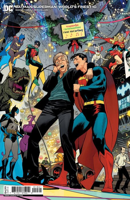 Batman / Superman: World's Finest #10 Mora Variant